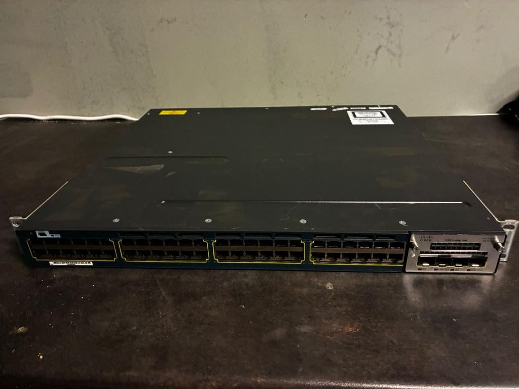 Cisco Anatel TNY-WS3750X-3560X PoE Switch, Computers en Software, Netwerk switches, Ophalen of Verzenden