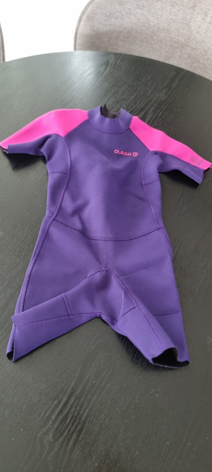 Olaian Wetsuit Kinderen Maat 110-116 Paars/Roze, Watersport en Boten, Ophalen of Verzenden