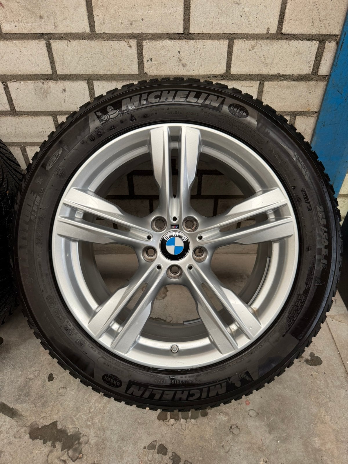 BMW X5 velgen 19 inch 5x120 banden zo goed als nieuw, Ophalen, 255 mm, 20 inch, Zomerbanden