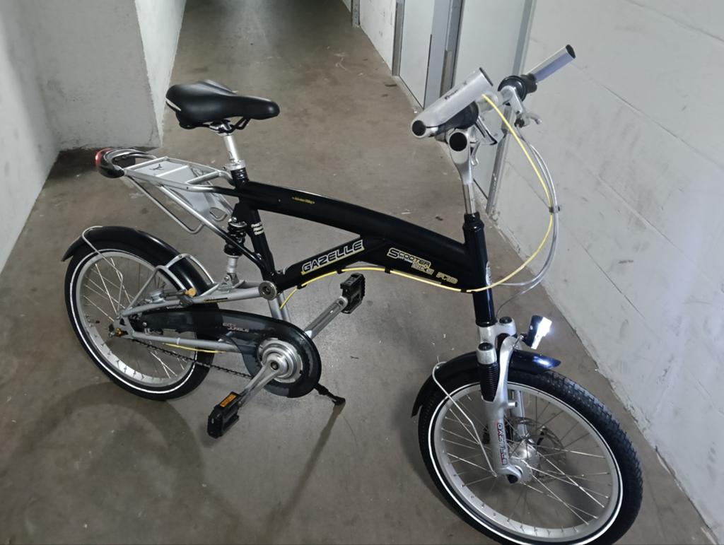 Gazelle Mini Scooter - Sportieve fiets nette leuke staat, Fietsen en Brommers, Fietsen | Vouwfietsen, Gebruikt, Gazelle, 20 inch of meer