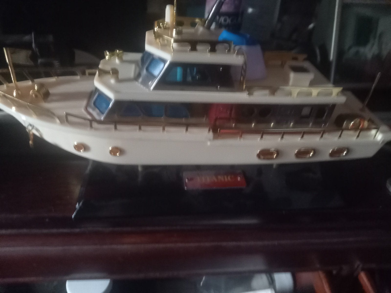 Decoratieve modelboot 'Titanic' - Jachtstijl, Ophalen of Verzenden, Gebruikt