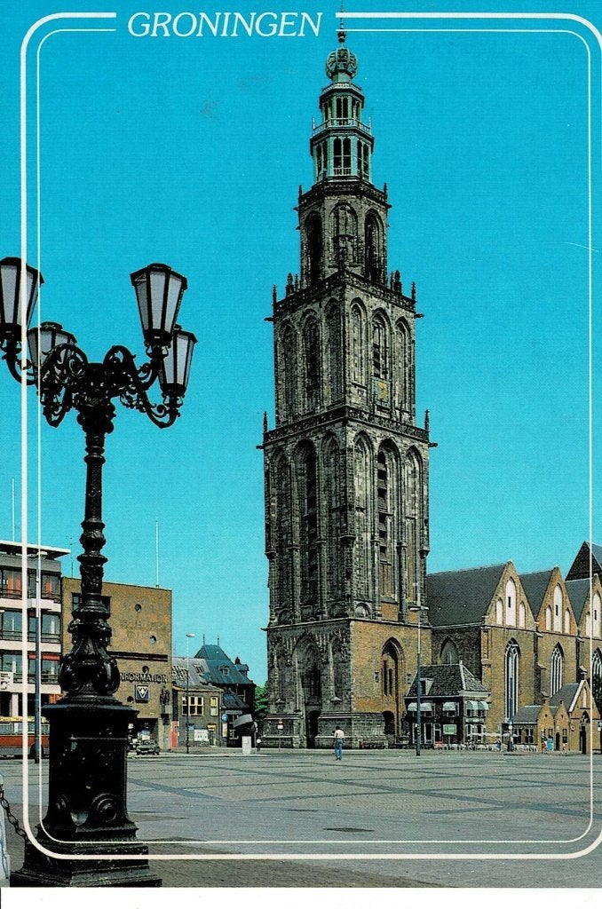 Groningen, Martinitoren, Ophalen of Verzenden, 1980 tot heden, Ongelopen, Groningen