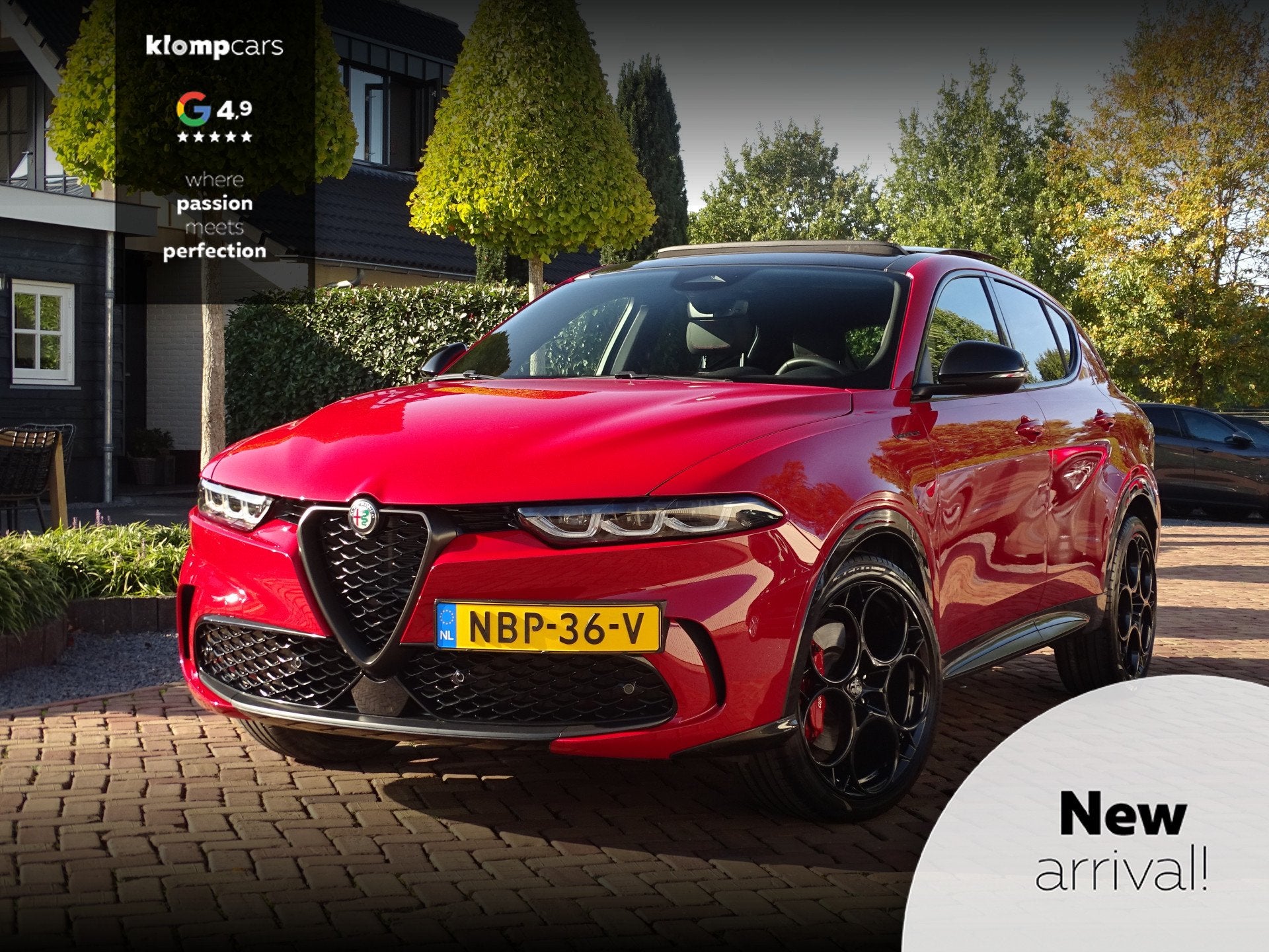 Alfa Romeo Tonale 1.5T Hybrid Veloce | Pano | Camera | ACC |, Auto's, Gebruikt, Euro 6, 4 cilinders, 700 kg