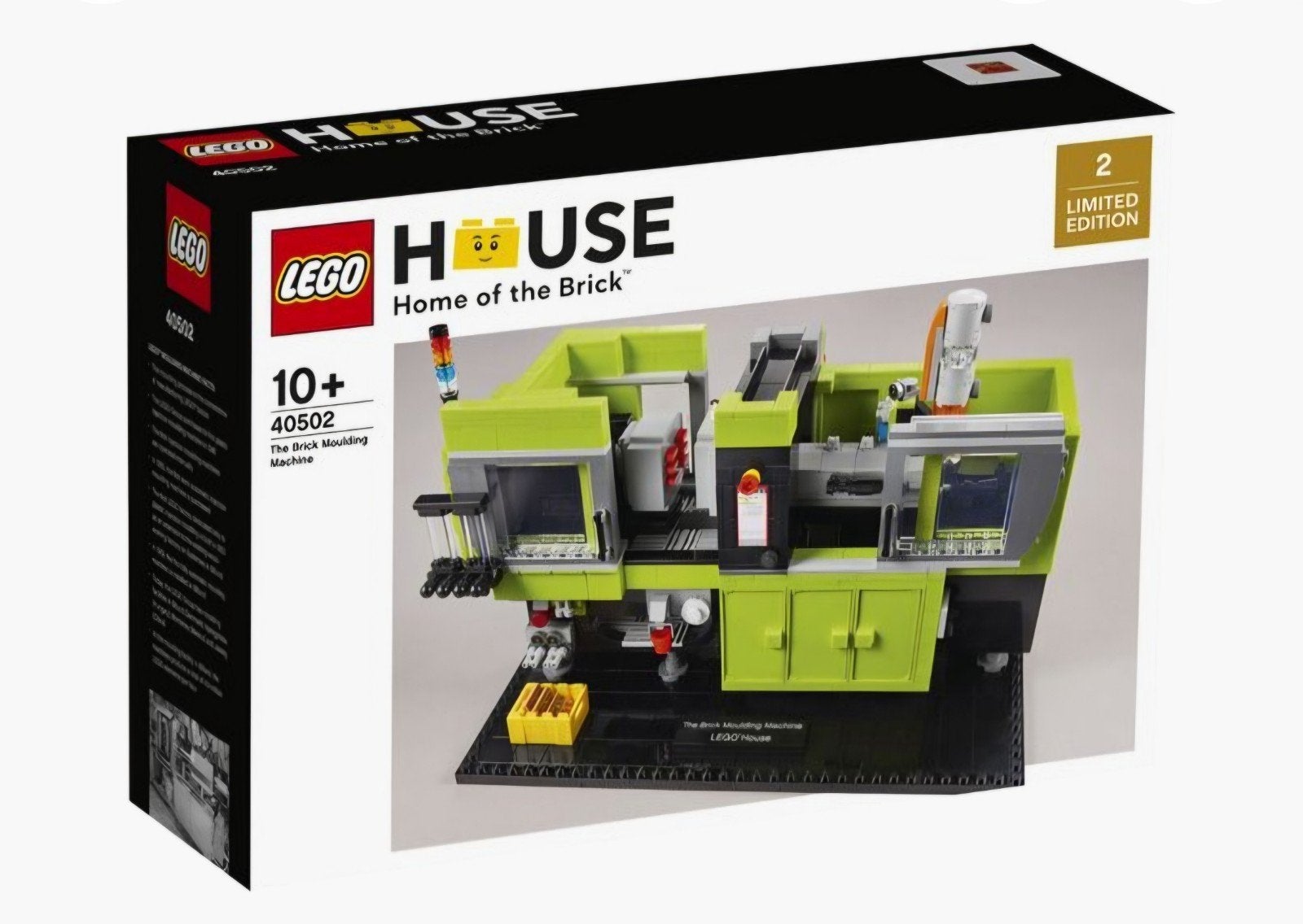GEZOCHT lege doos van set 40502 The Brick Moulding Machine, Lego, Accessoire, Ophalen of Verzenden, Zo goed als nieuw