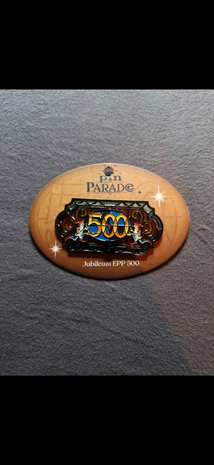 Efteling Pin EPP 500 Jubileum Pin Parade, Ophalen of Verzenden, Zo goed als nieuw, Overige typen