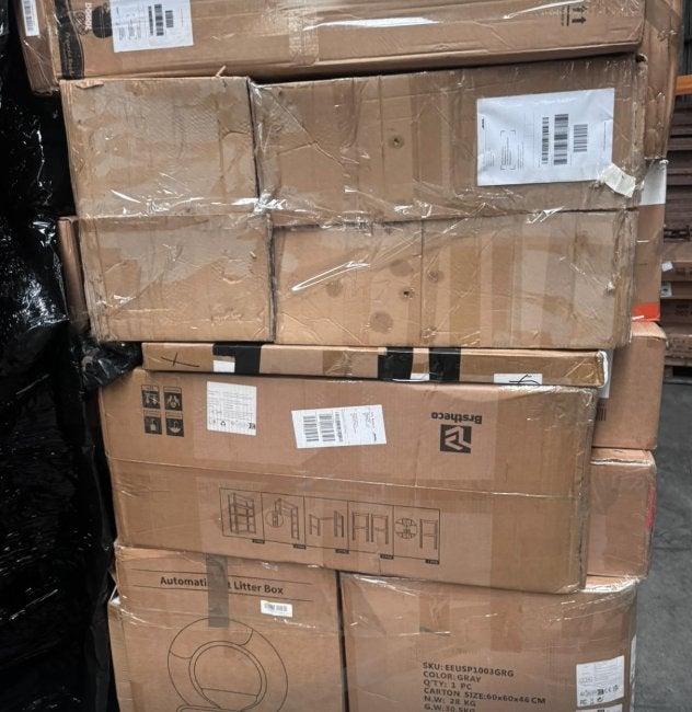 1406 groothandel partij handel kleding  pallets retouren, Diversen, Rommelmarktspullen, Nieuw, Ophalen