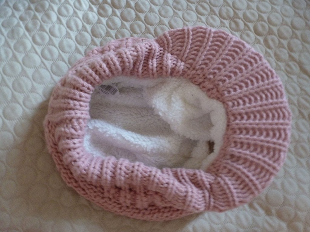 muts teddy gevoerd ROZE MUTS PET -GRATIS zend, Verzenden, Nieuw, Maat 38/40 (M), Muts