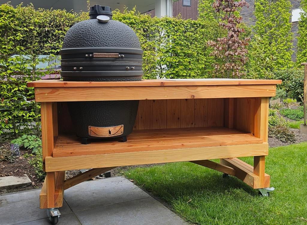BBQ Meubel / Kamadomeubel / Buitenkeuken, Ophalen of Verzenden, Zo goed als nieuw, Houtskool, Onbekend