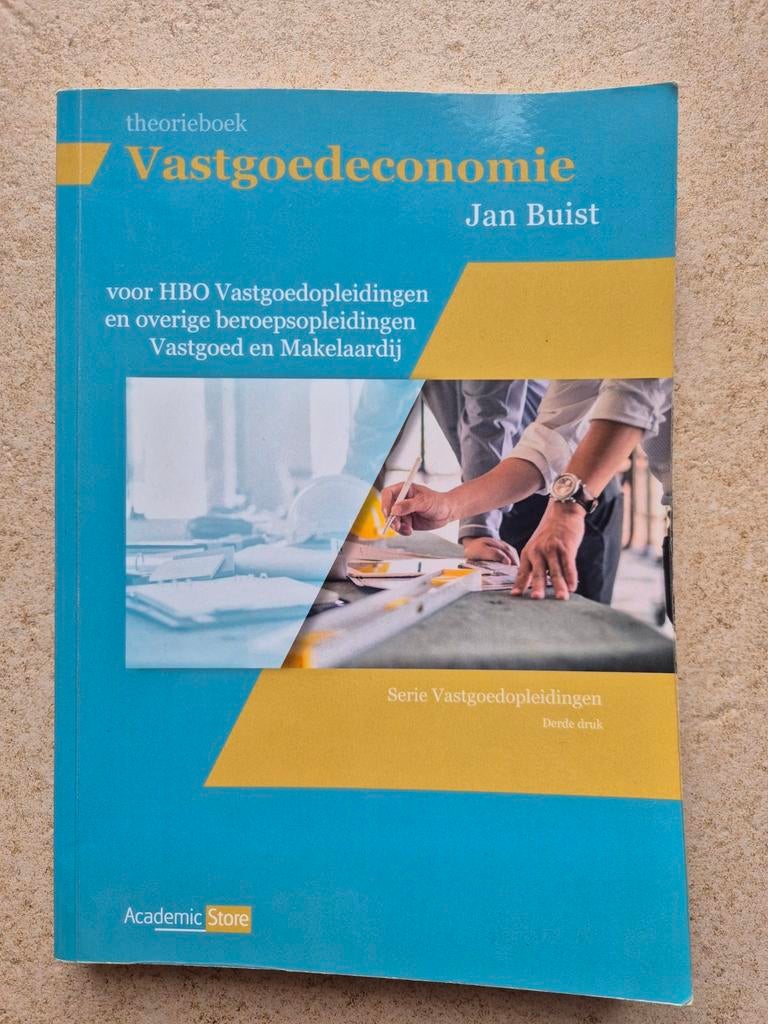 Theorieboek Vastgoedeconomie Jan Buist, Boeken, Ophalen of Verzenden
