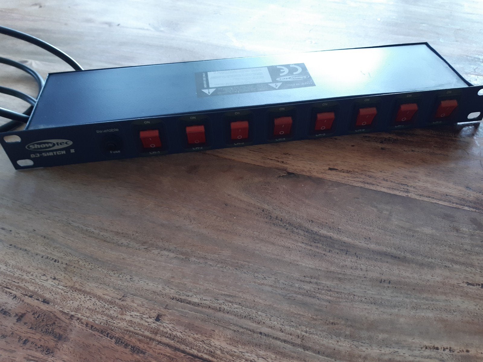 Show tech dj switch, Ophalen