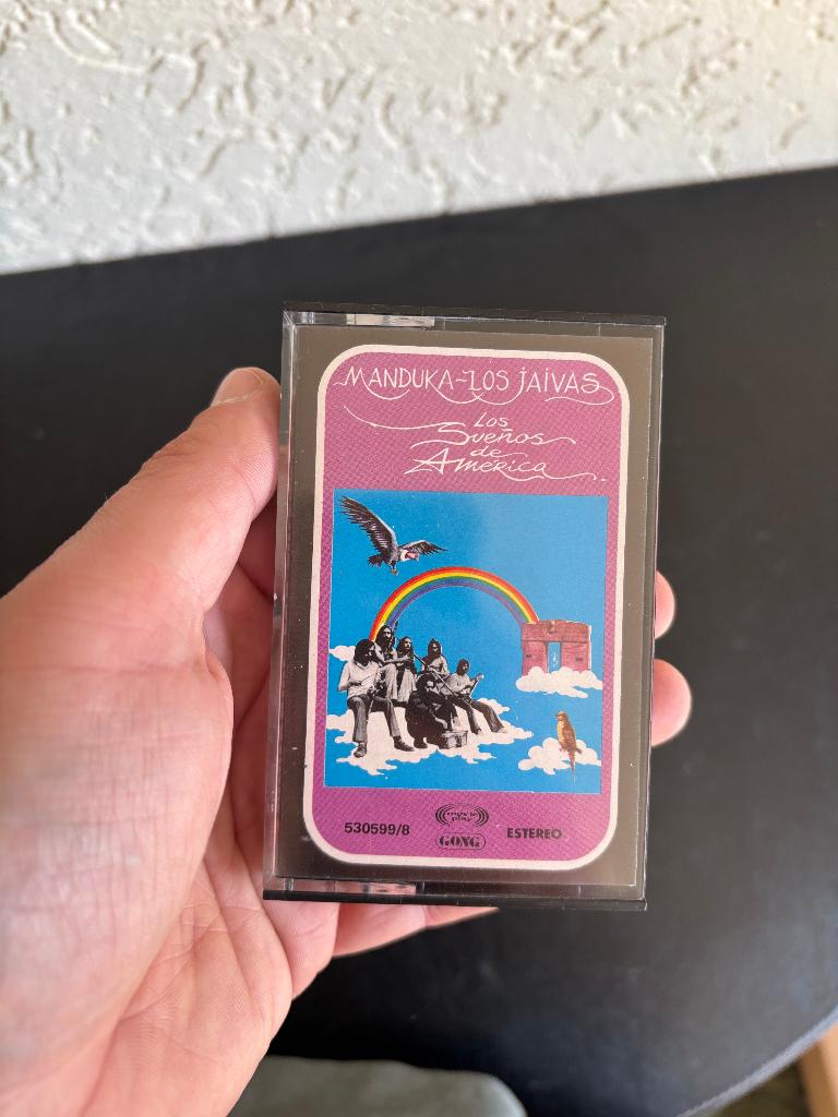 Manduka & Los Jaivas - Los Sueños De América - 1979, Gebruikt, 1 bandje, Ophalen of Verzenden, Origineel