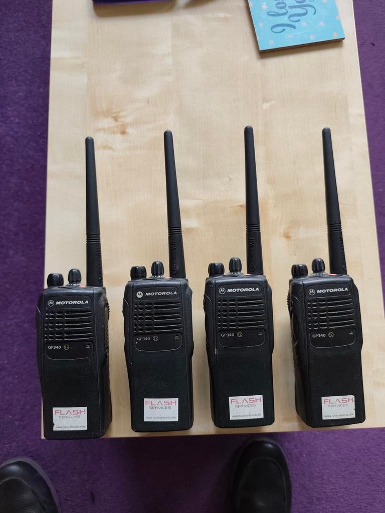 4 x Motorola GP340 Portofoons, Ophalen of Verzenden