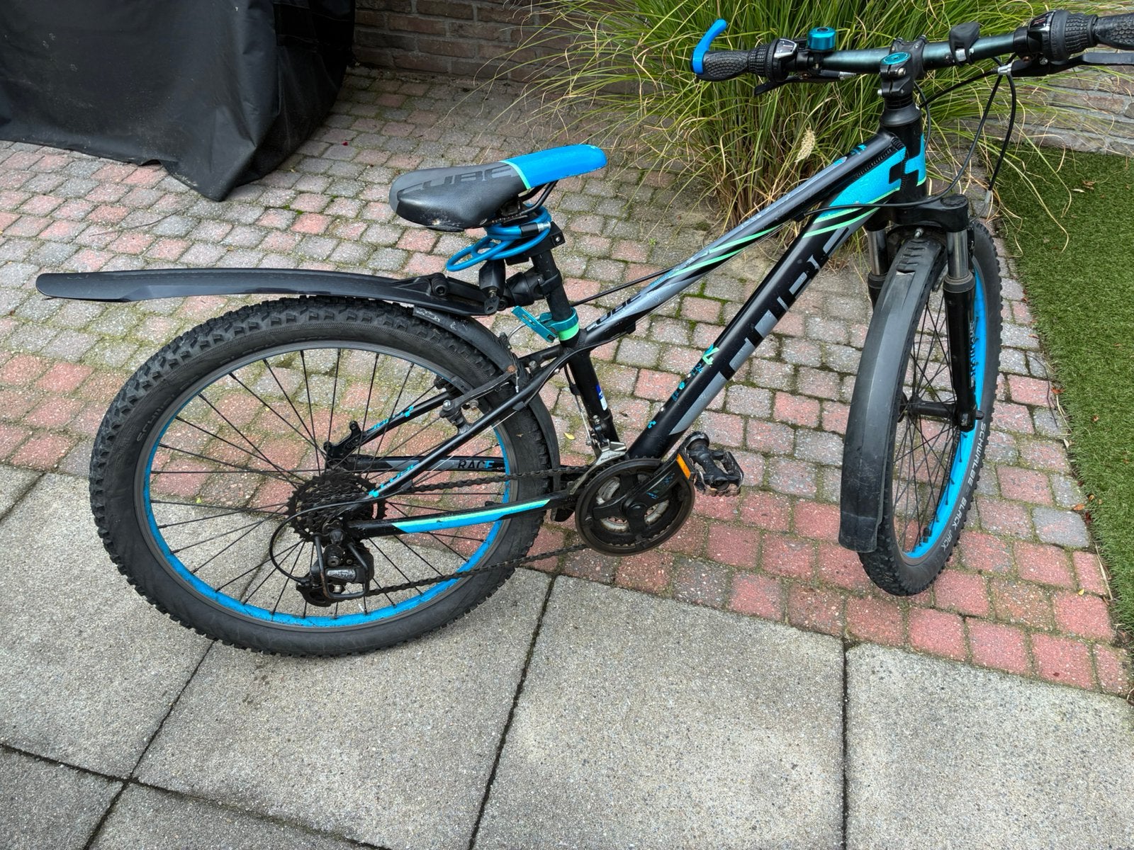 Cube race 24 inch jongensfiets, Ophalen, Velgrem, Handrem, Gebruikt