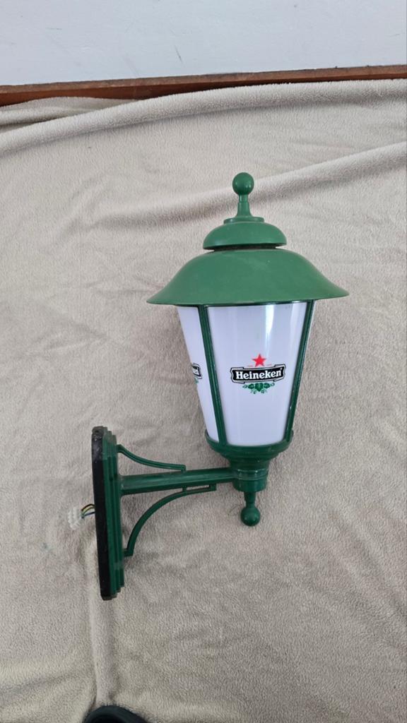 Heineken lamp 8 stuks, Ophalen, Zo goed als nieuw, Overige typen, Heineken