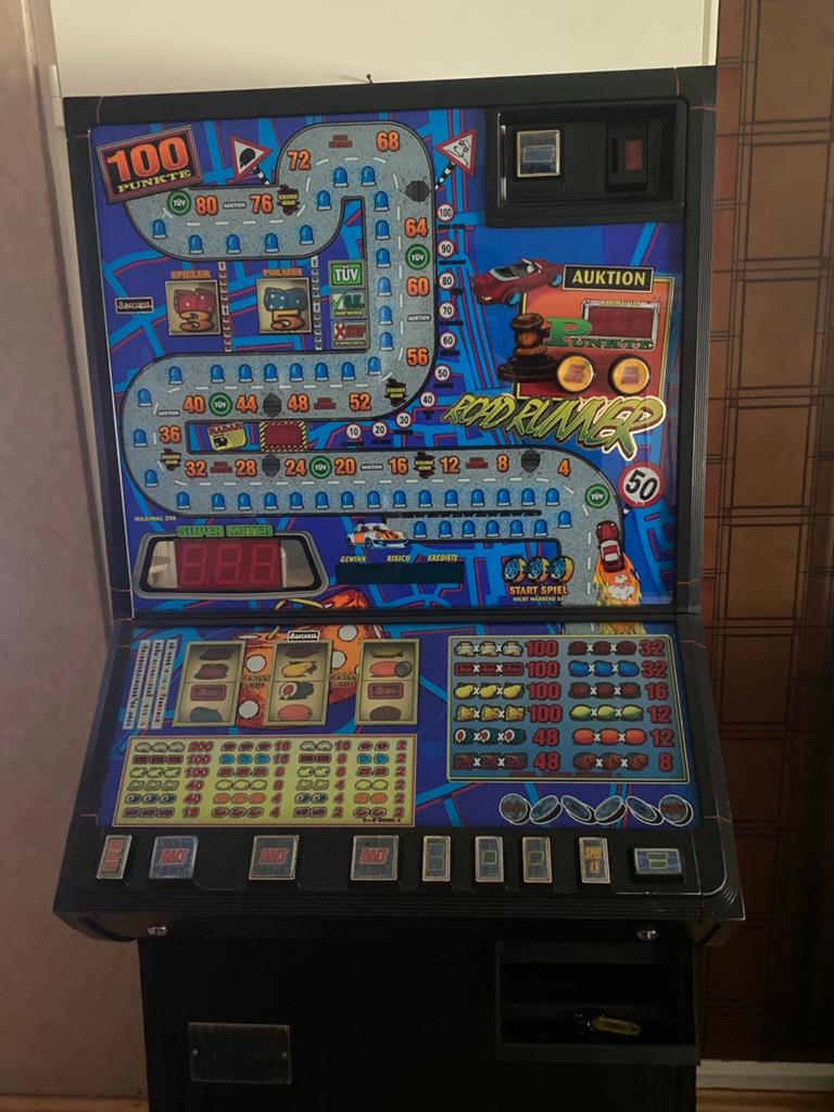 Road Runner Gokkast  zeer net duitse versie, Verzamelen, Automaten | Gokkasten en Fruitautomaten, Overige munten, Ophalen, Gebruikt