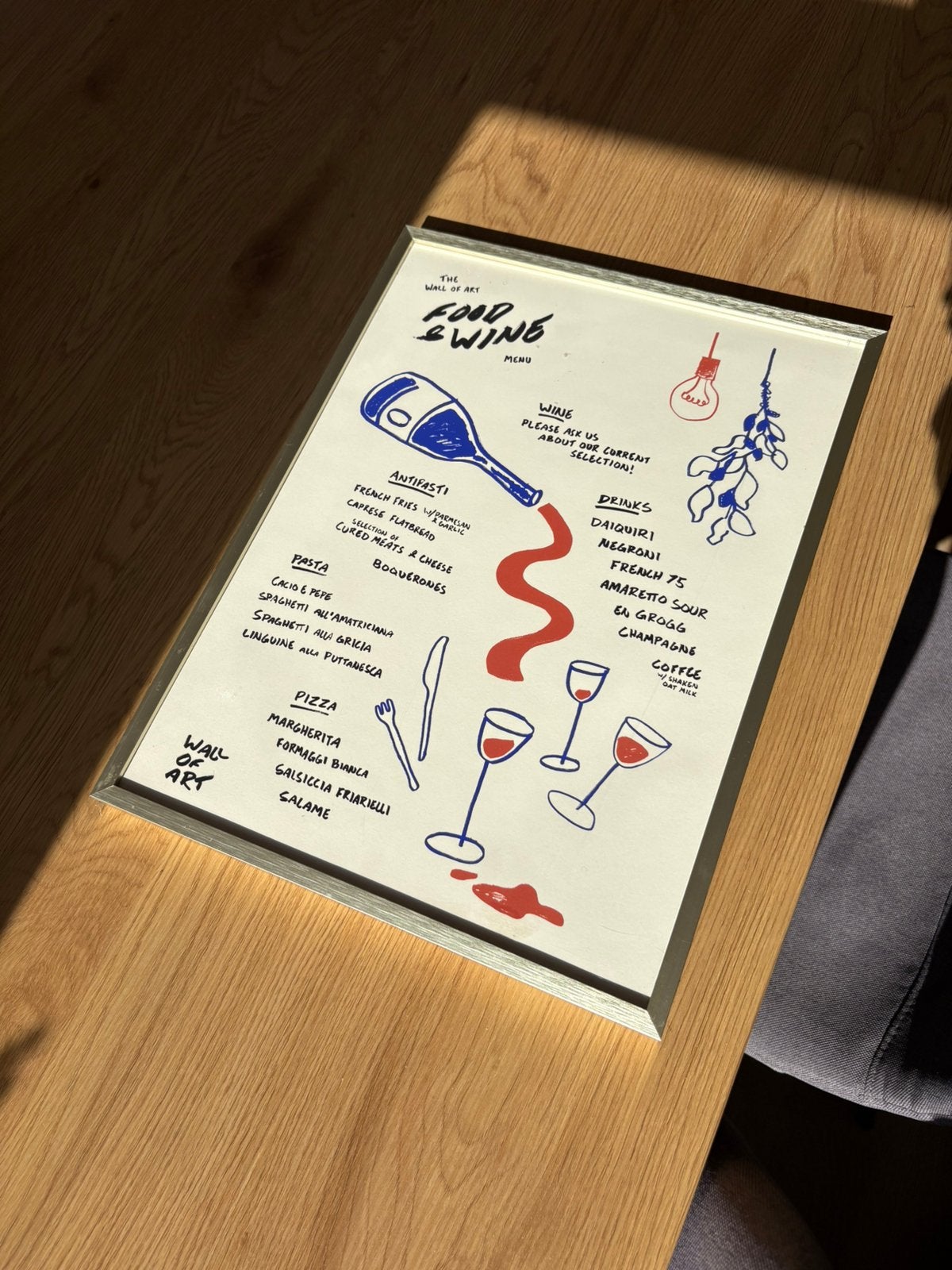 Poster met lijst, Diversen, Ophalen, Zo goed als nieuw