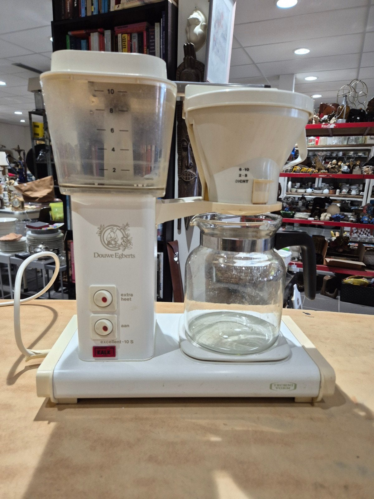 douwe egberts techni vorm koffiezetapparaat, Gebruikt, Onbekend, Ophalen of Verzenden, Onbekend