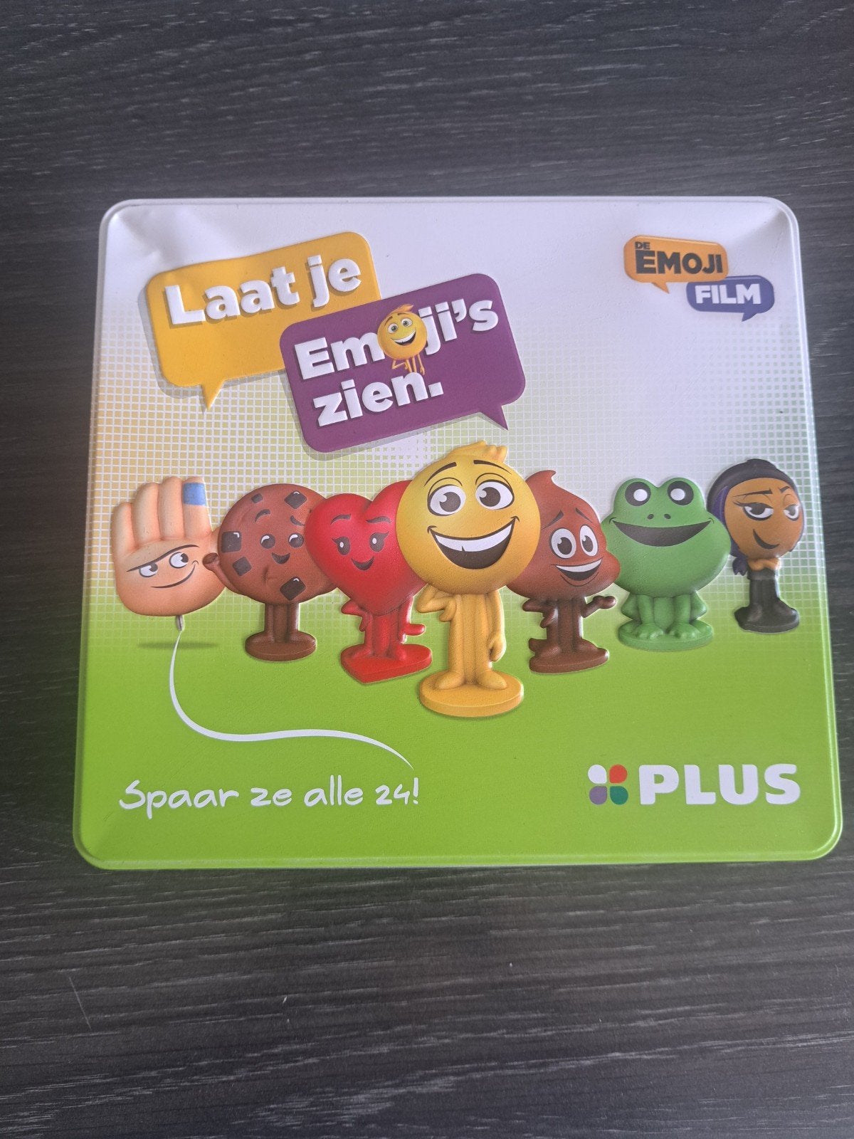 Complete set Plus Emoji's in bewaarblik, Verzamelen, Ophalen of Verzenden, Zo goed als nieuw