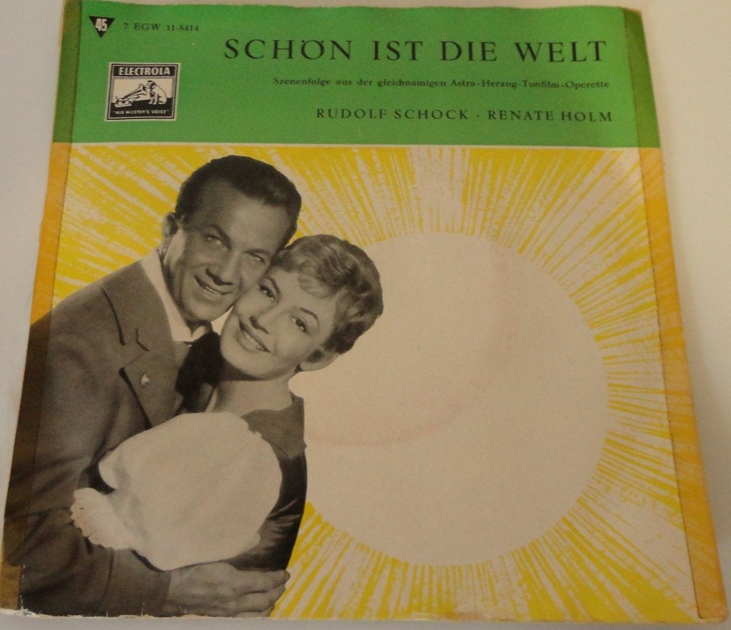 Rudolf Schock & Renate Holm > Schon ist die welt, Ophalen of Verzenden, Gebruikt, 7 inch, Overige genres