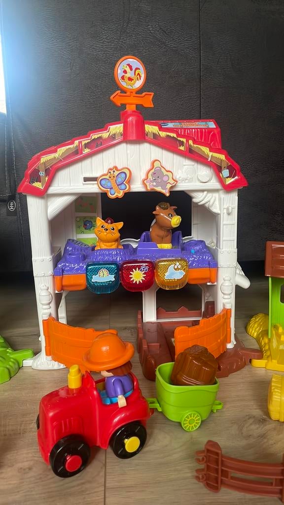Vtech vrolijke dierenboerderij, Ophalen, Zo goed als nieuw, 6 maanden tot 2 jaar