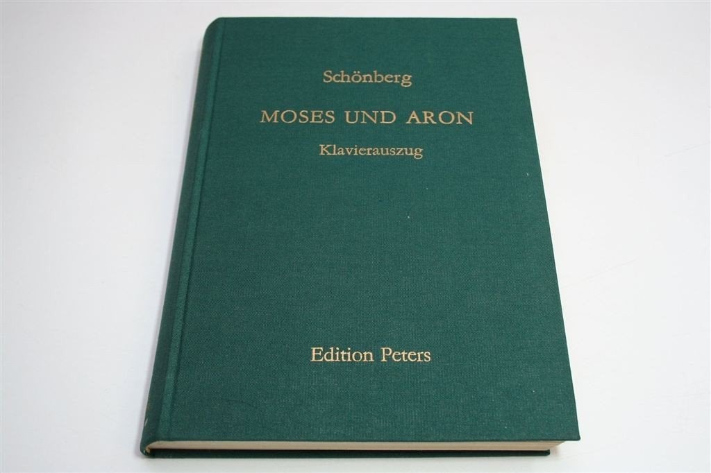 Moses and Aaron — Zangpartituur van Schoenberg [1979], Muziek en Instrumenten, Ophalen of Verzenden, Gebruikt, Artiest of Componist