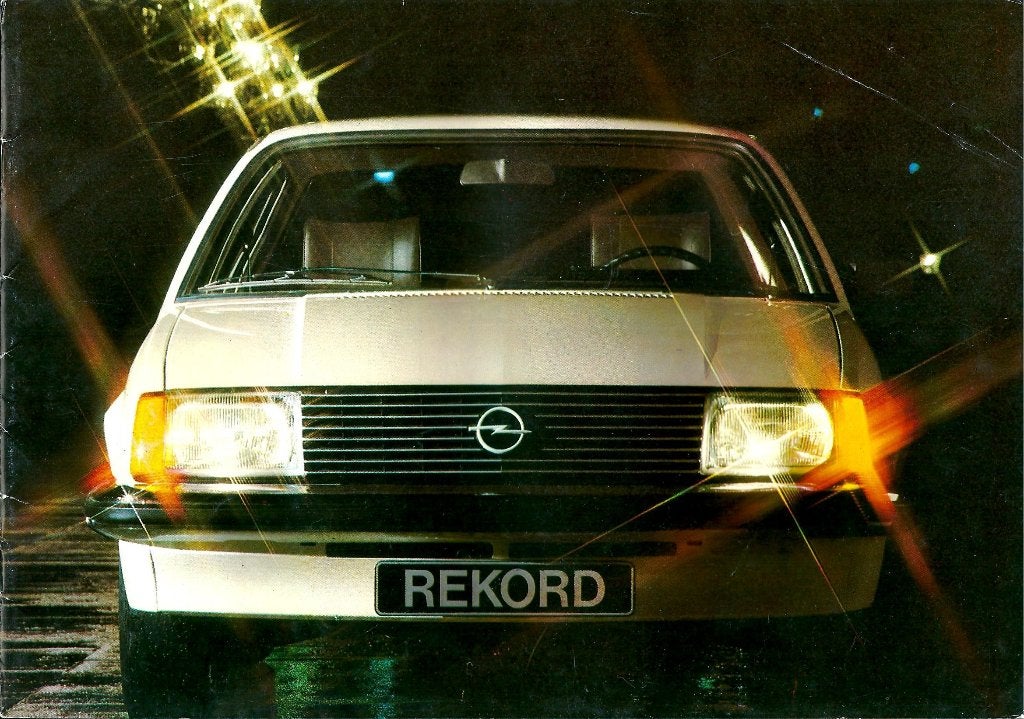 Folder Opel Rekord 1978, Ophalen of Verzenden, Gelezen, Opel