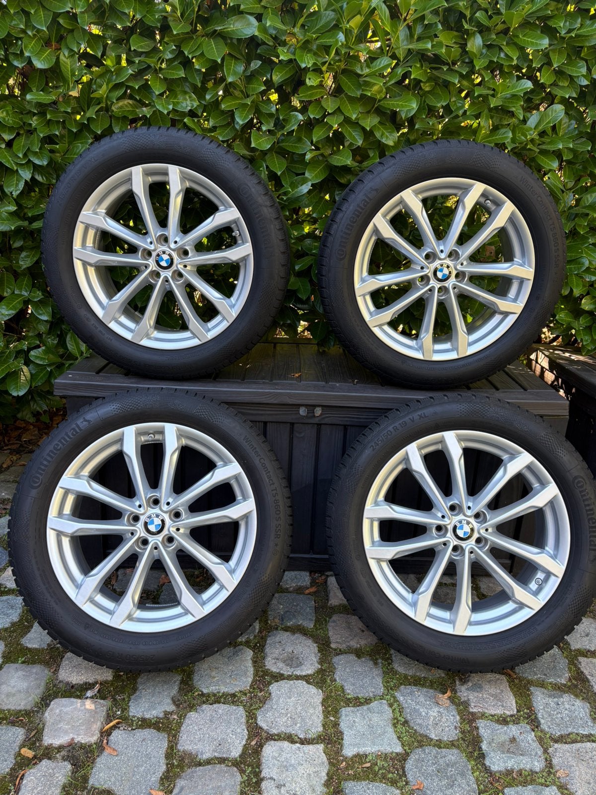 Foto 2 van BMW 19" 691 X3 G01 X4 G02 Winterset Conti Runflat + TPMS