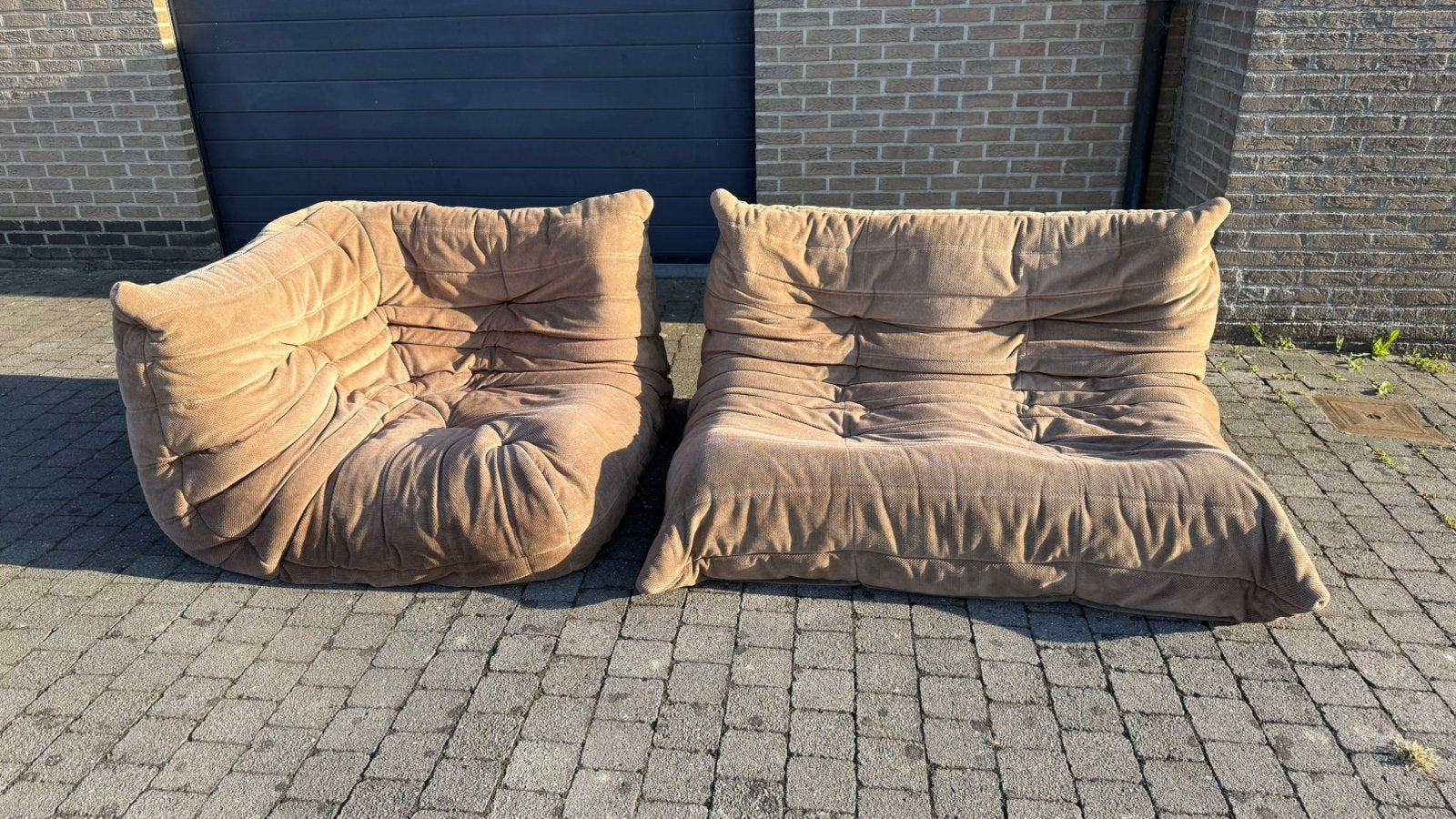 Ligne roset togo hoek en 2 zit, Ophalen, Zo goed als nieuw, Minder dan 150 cm