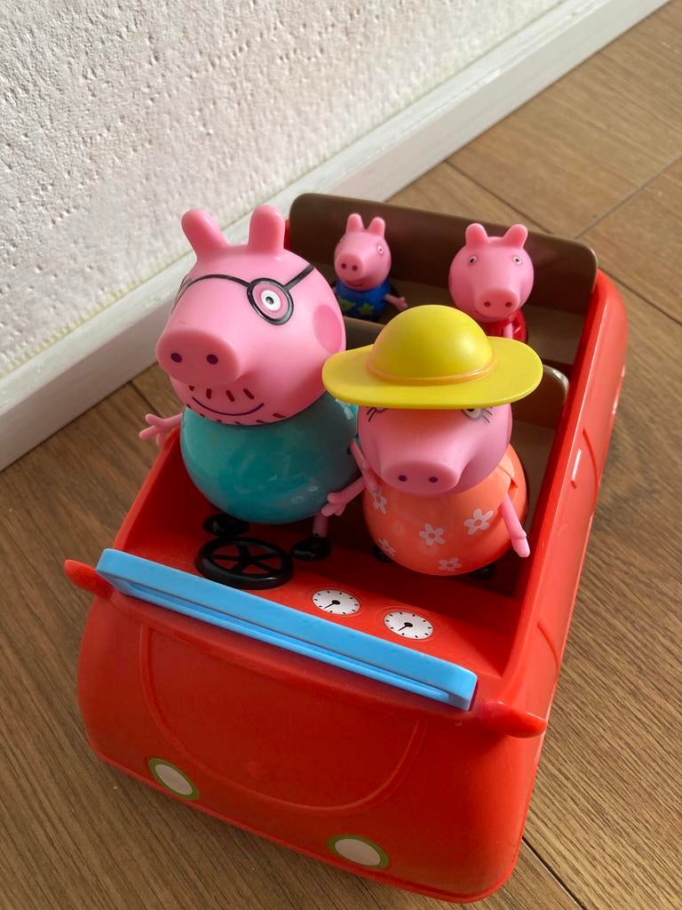 Peppa Pig speelfiguren, Ophalen, Gebruikt