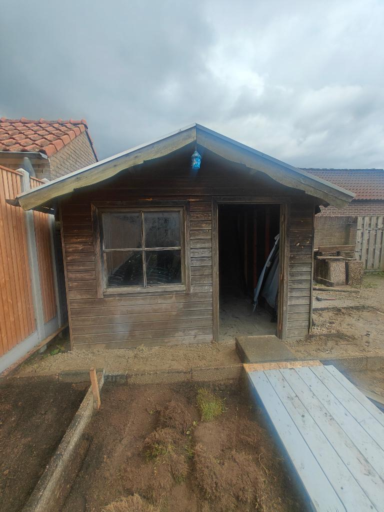 Tuinhuis hout, Tuin en Terras, Tuinhuizen, Ophalen, Tuinhuis, 250 tot 500 cm, 1 raam