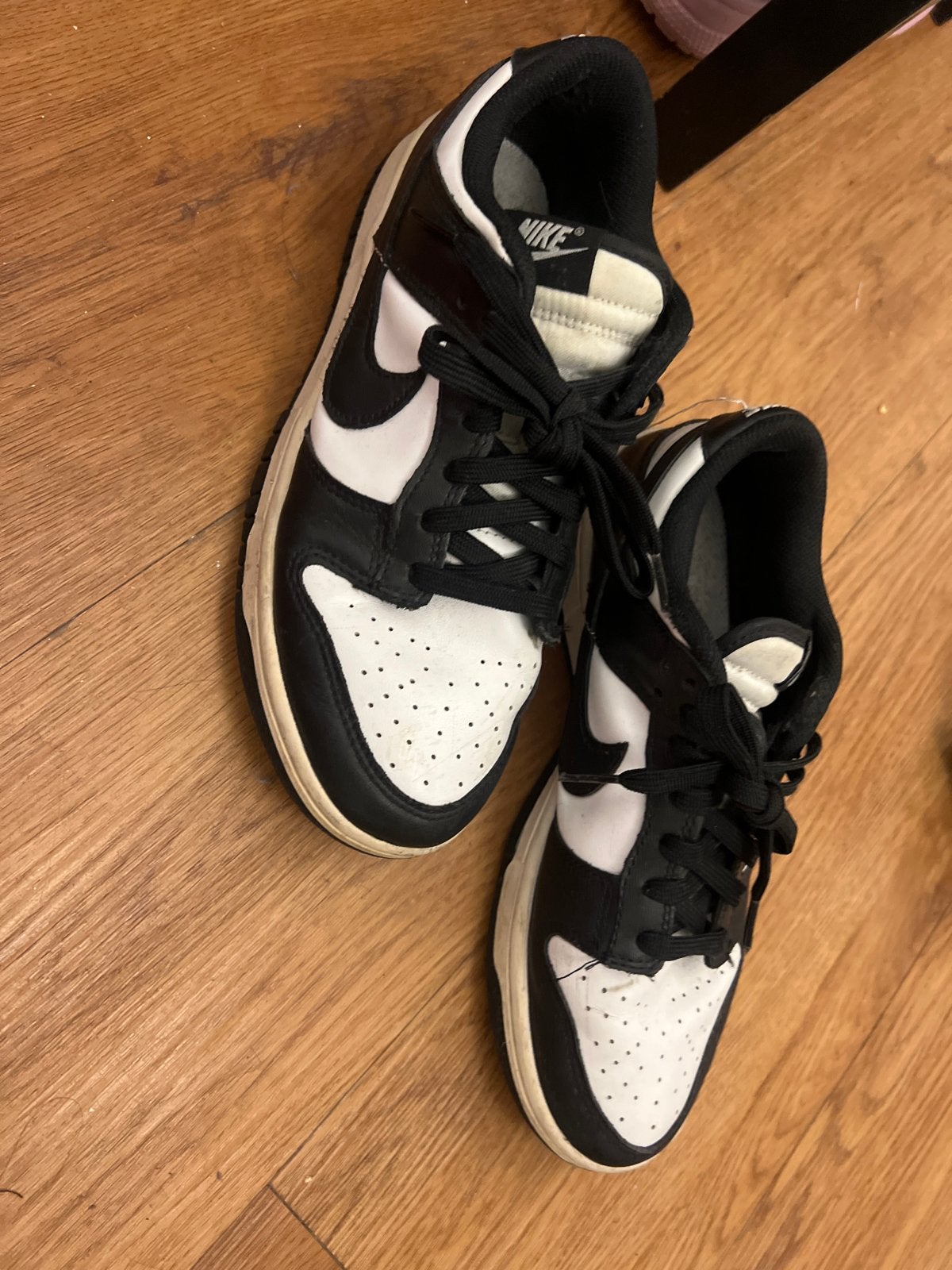 Nike Dunk Low Panda sneakers - Zwart/Wit, Kleding | Dames, Schoenen, Ophalen of Verzenden, Gedragen, Zwart, Sneakers of Gympen