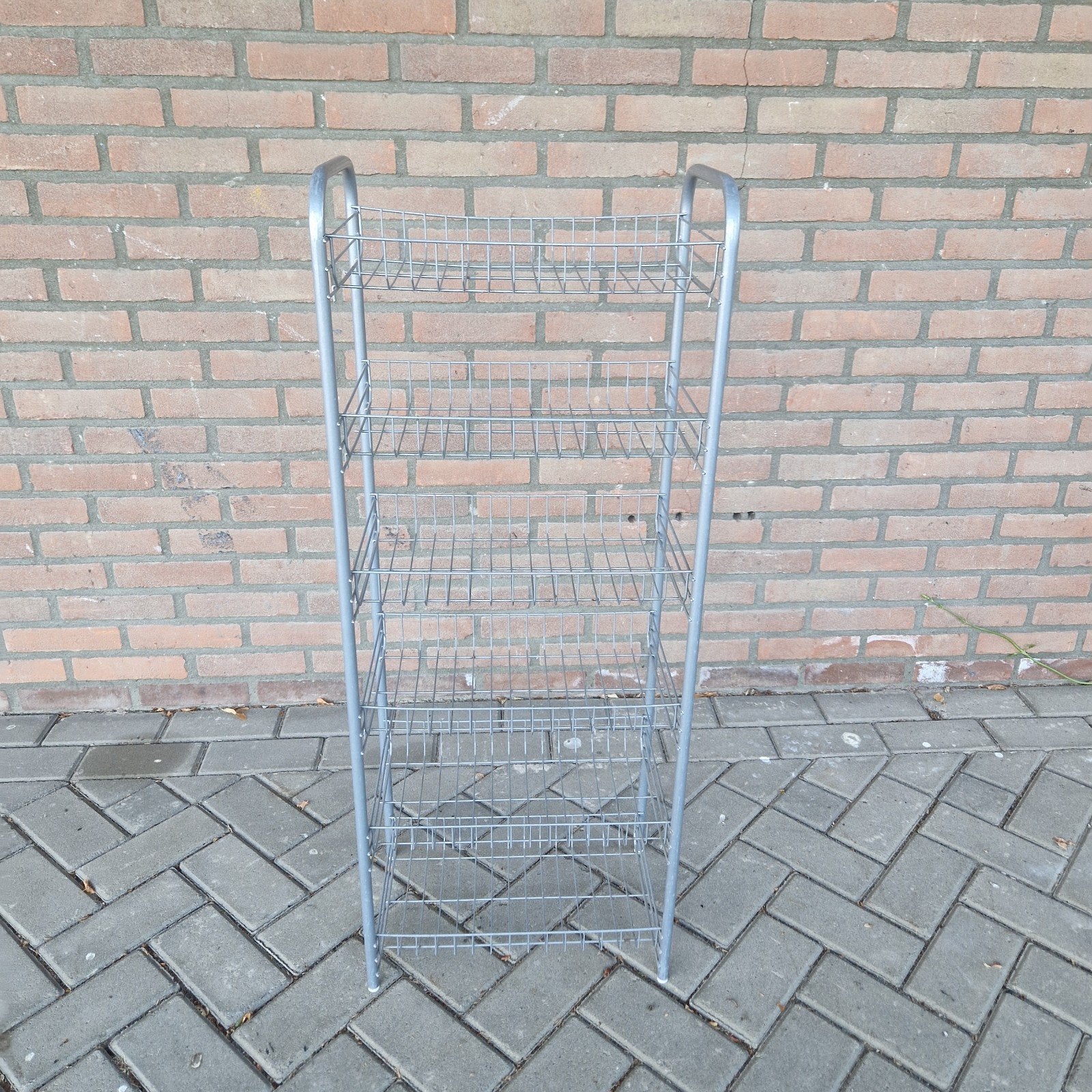 Metalen rekje keuken rekje vintage groente rekje fruitrek, Ophalen of Verzenden, Huis en Inrichting
