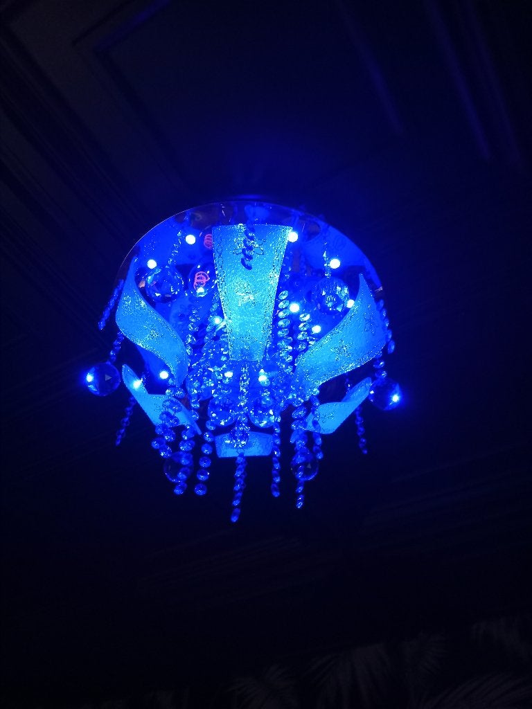 glas Led Verlichting, Ophalen of Verzenden, E27 (groot), Led-lamp, Kleur aanpasbaar