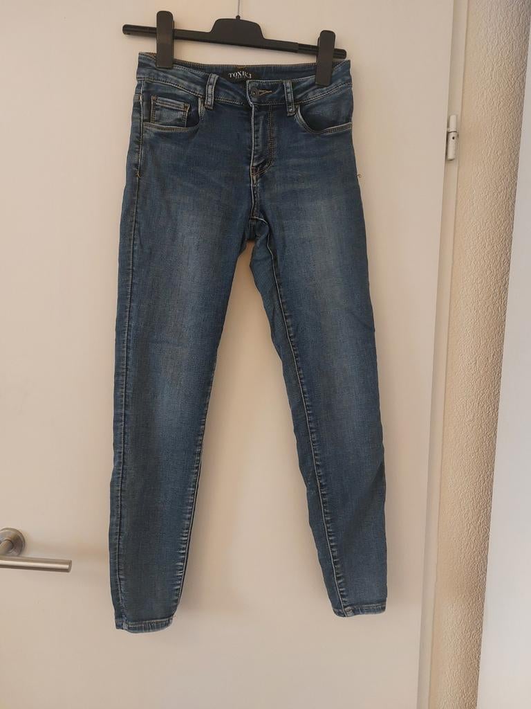 Skinny Jeans Toxik - Maat 36, Blauw, Toxik, Ophalen of Verzenden, W28 - W29 (confectie 36)