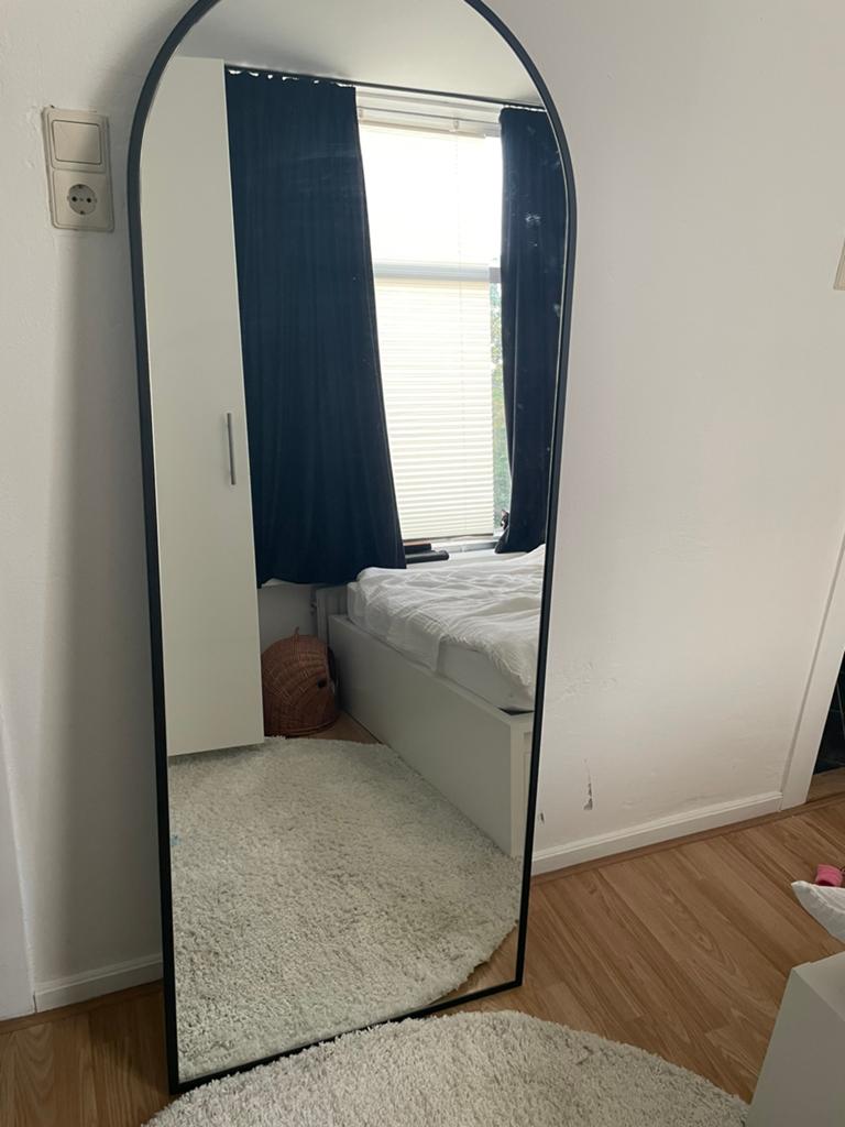 De spiegel, Huis en Inrichting, Woonaccessoires | Spiegels, Minder dan 50 cm, Ophalen of Verzenden, Zo goed als nieuw, Minder dan 100 cm