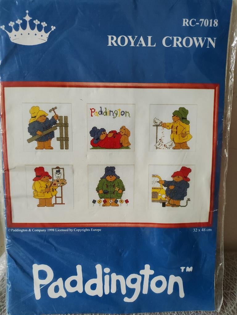 Mooi ongebruikt borduurpakket van Beertje Paddington, Verzenden, Nieuw, Borduurpakket