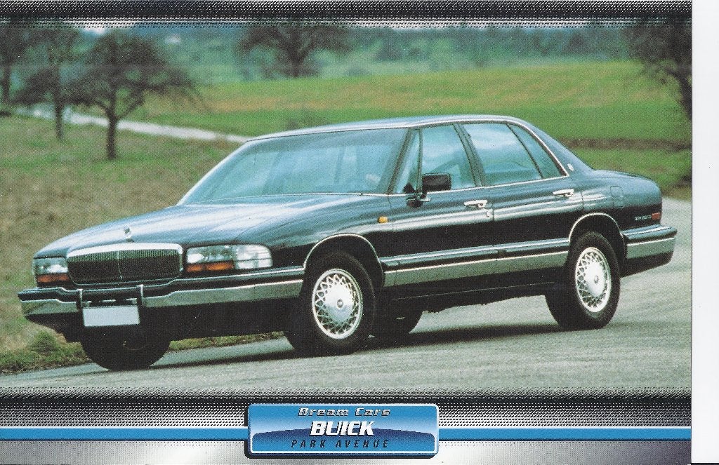 Ma6 foto dream cars buick park avenue, Ophalen of Verzenden, 1980 tot heden, Zo goed als nieuw, Overige onderwerpen