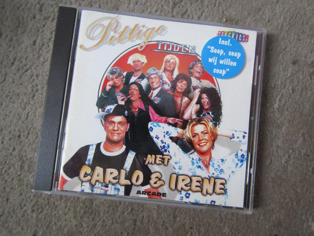 CD: Pittige tijden met Carlo en Irene, Cd's en Dvd's, Ophalen of Verzenden, Gebruikt, Muziek