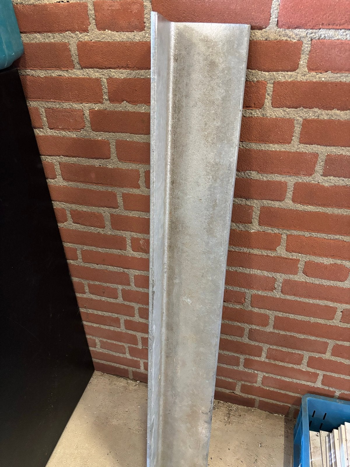 Hoekprofiel 100x150mm, lengte 1155mm, Doe-het-zelf en Verbouw, Metalen, Ophalen, Gebruikt, IJzer