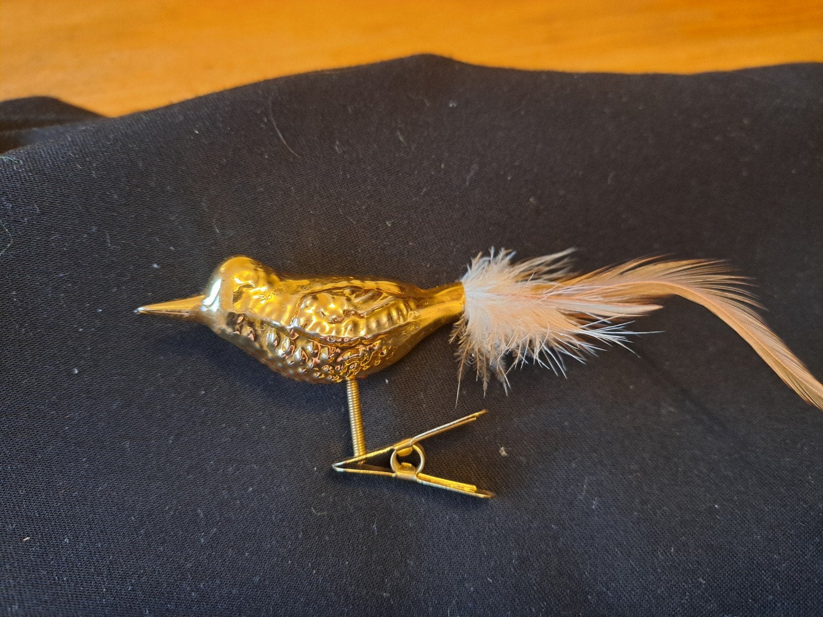 gouden vogeltje kerst, Ophalen of Verzenden