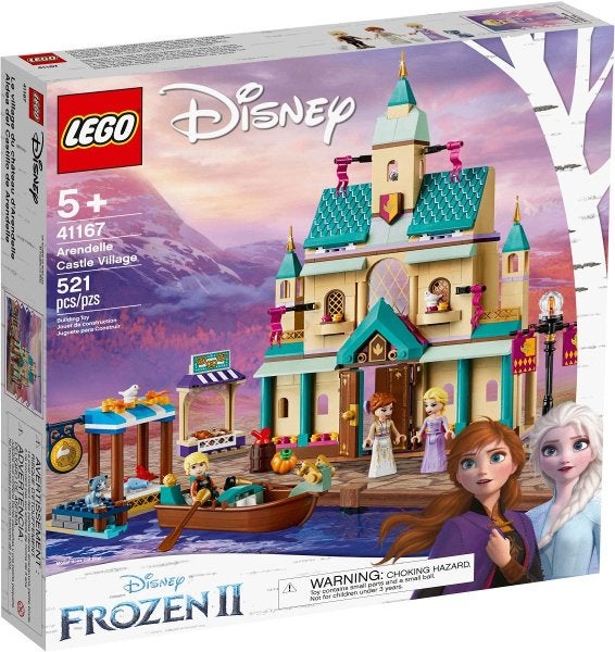 LEGO 44167 : Kasteeldorp Arendelle (Frozen), Ophalen of Verzenden, Zo goed als nieuw, Complete set, Lego