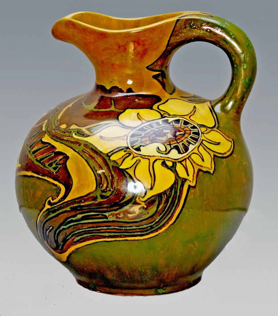 Rozenburg Schenkkan (Nr.: 83), Antiek en Kunst, Antiek | Keramiek en Aardewerk, Ophalen of Verzenden