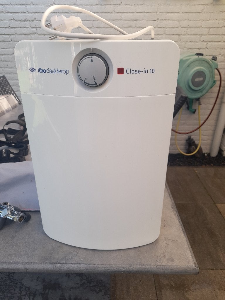 Close in boiler Daalderop 10 ltr., Ophalen, Gebruikt, Aardgas, Terugslagbeveiliging (TTB)