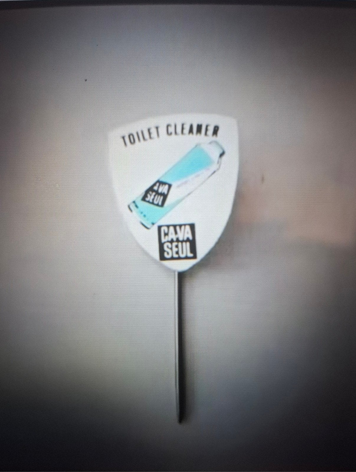 Speldje Toiletcleaner Ca - ca seul, Ophalen of Verzenden, Zo goed als nieuw, Merk, Speldje of Pin