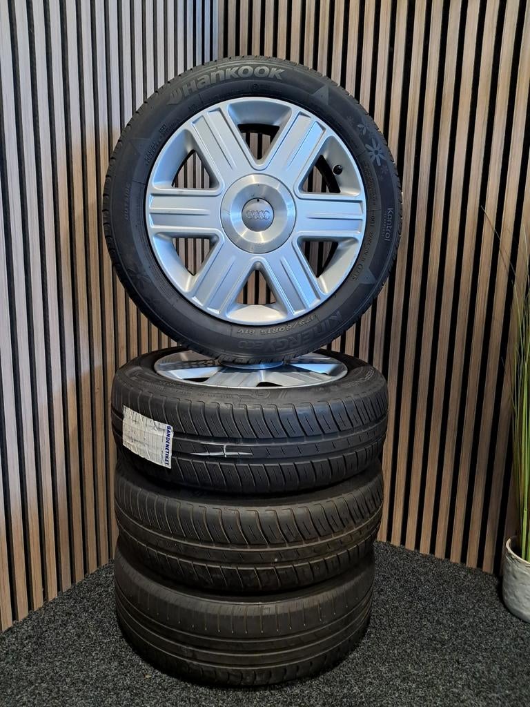 Org Audi A2 Lichtmetalen velgenset, Ophalen, Gebruikt, 15 inch, 175 mm