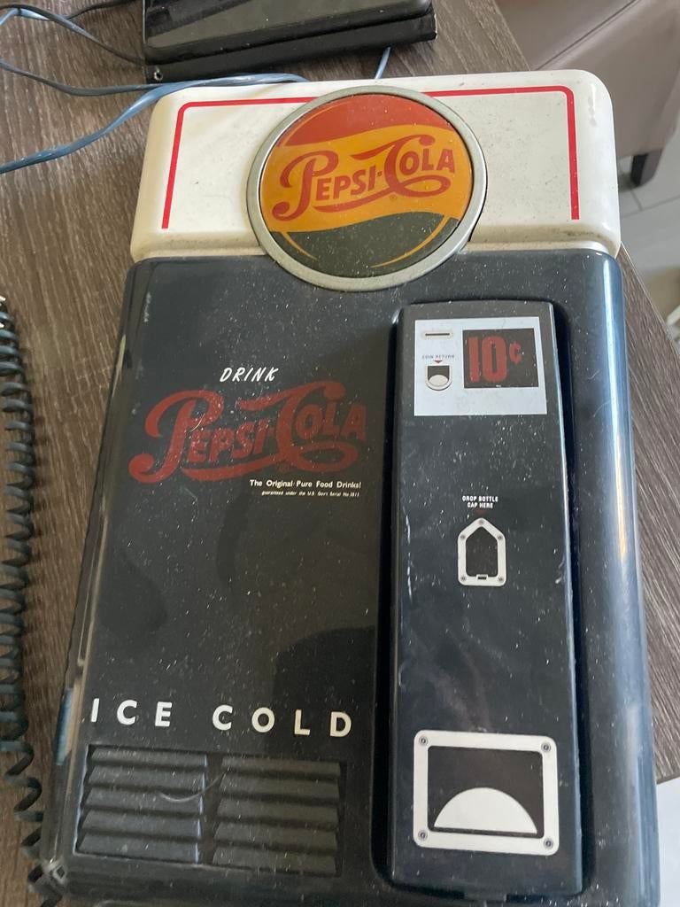 Vintage Pepsi Cola Telefoon - Uniek Verzamelobject, Ophalen of Verzenden, Gebruikt, 1 handset