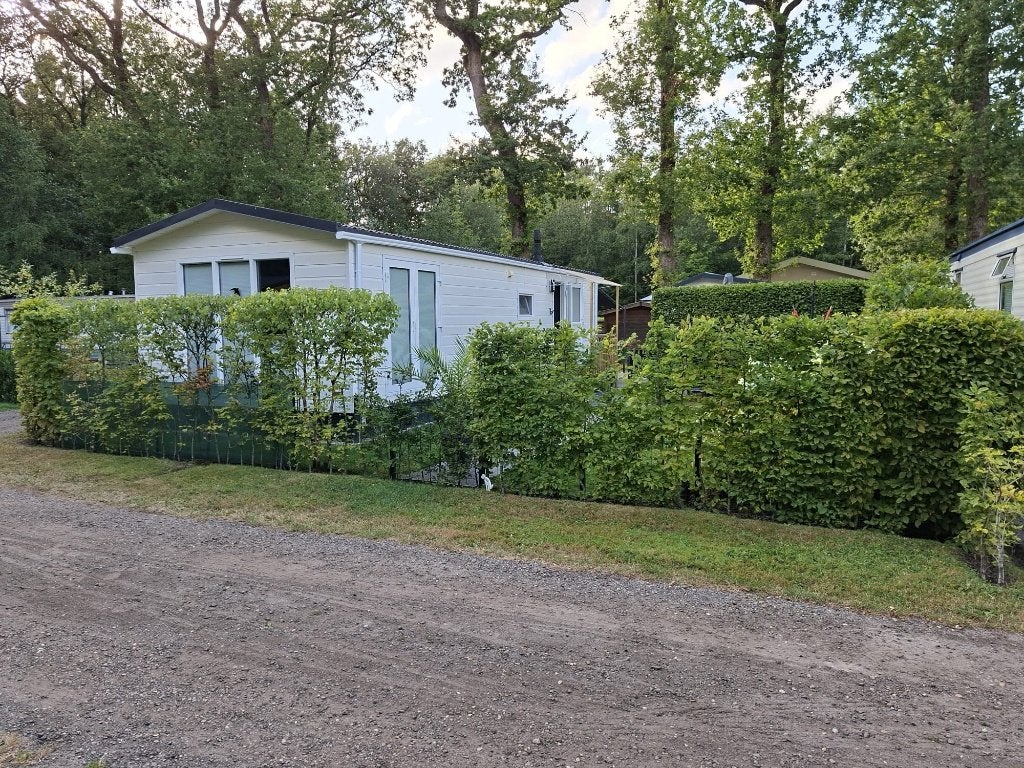 Prachtige chalet op héerlijk zonnige groene plek, Bakkeveen, Ophalen of Verzenden, Gebruikt