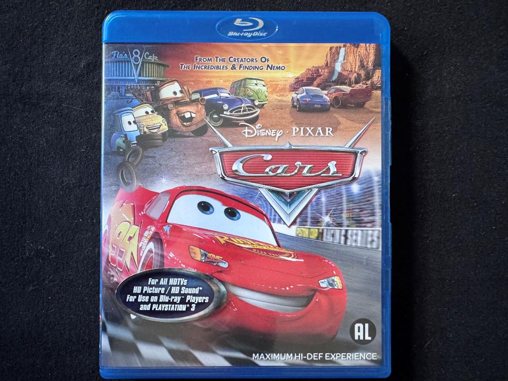 Blu-ray Disney Cars, Ophalen of Verzenden, Zo goed als nieuw, Tekenfilms en Animatie