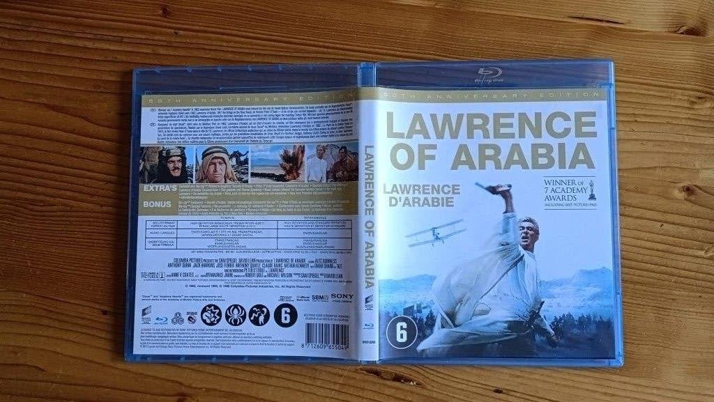 Lawrence of Arabia 2x Blu Ray - Regio B, Verzenden, Nederlands, Film, Blu-ray