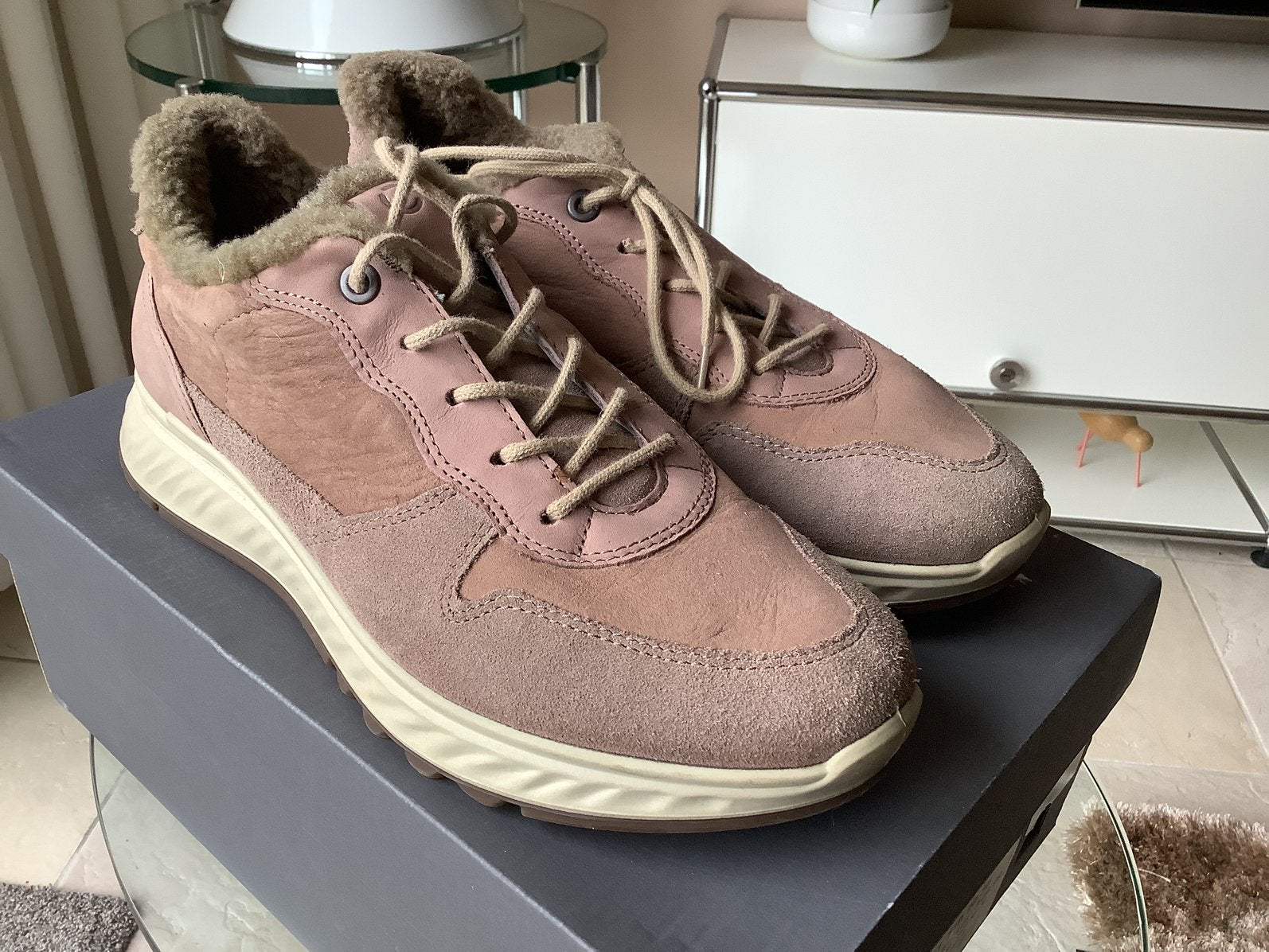 Ecco maat 38 nieuw, Kleding | Dames, Schoenen, Ophalen, Zo goed als nieuw, Zwart, Sneakers of Gympen